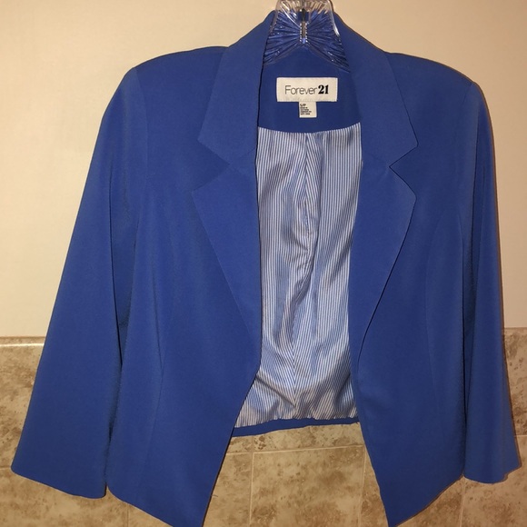 Kiss of Cobalt Blue Blazer - Picture 4 of 5